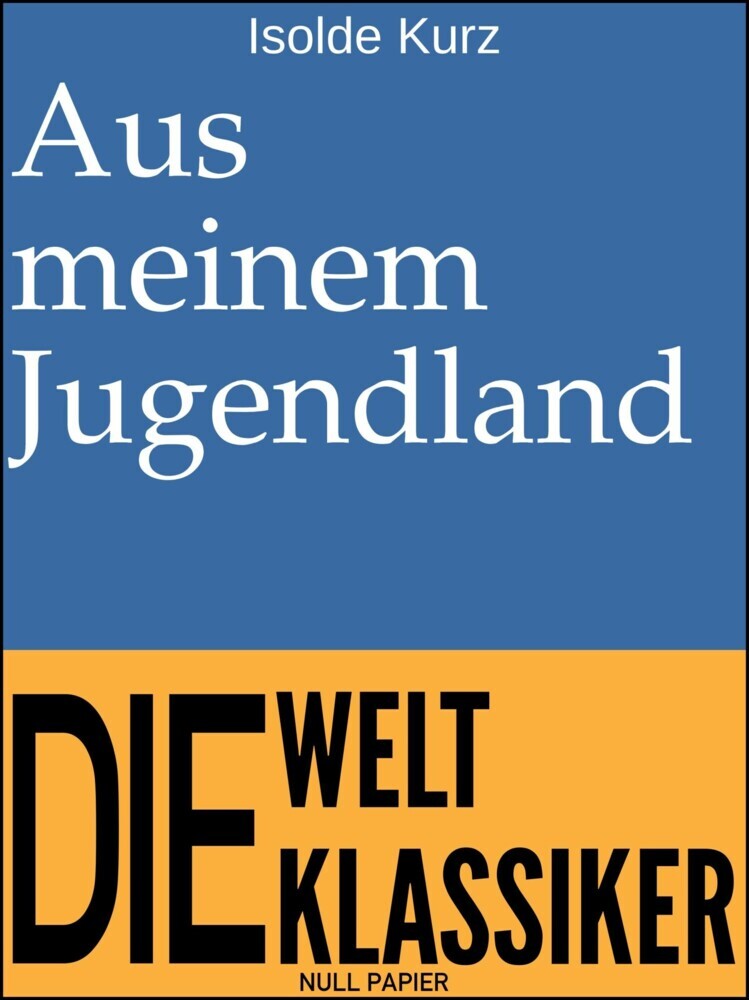 Aus meinem Jugendland main product photo