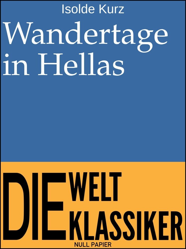 Wandertage in Hellas main product photo