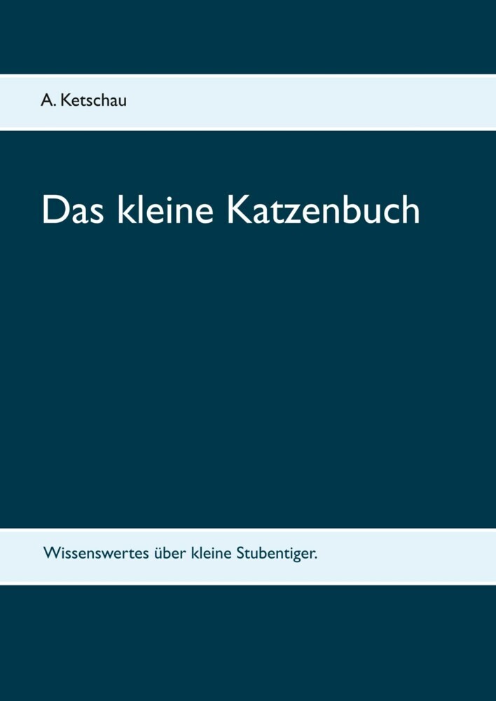 Das kleine Katzenbuch main product photo