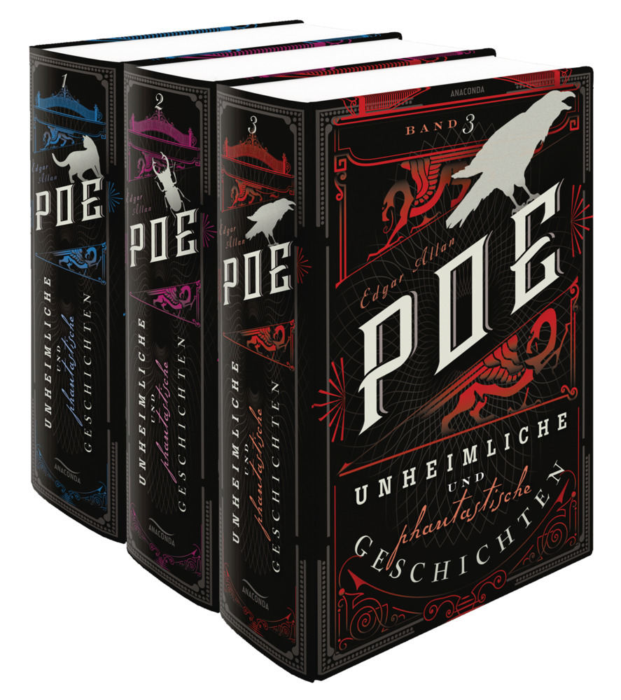 Edgar Allan Poe, Unheimliche und phantastische Geschichten (3 Bände) main product photo