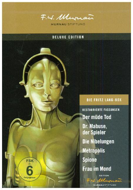 Die Fritz Lang DVD Box, 9 DVDs main product photo