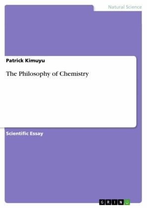 The Philosophy of Chemistry