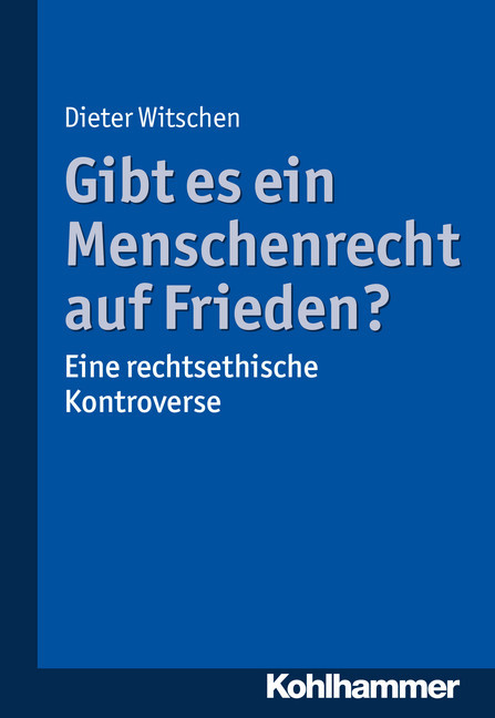 Gibt es ein Menschenrecht auf Frieden? main product photo