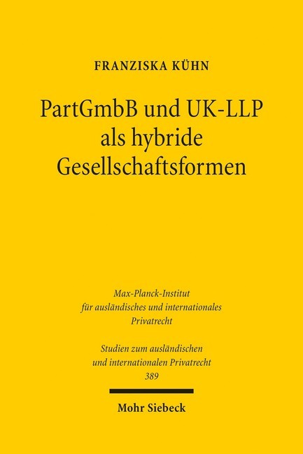 PartGmbB und UK-LLP als hybride Gesellschaftsformen main product photo