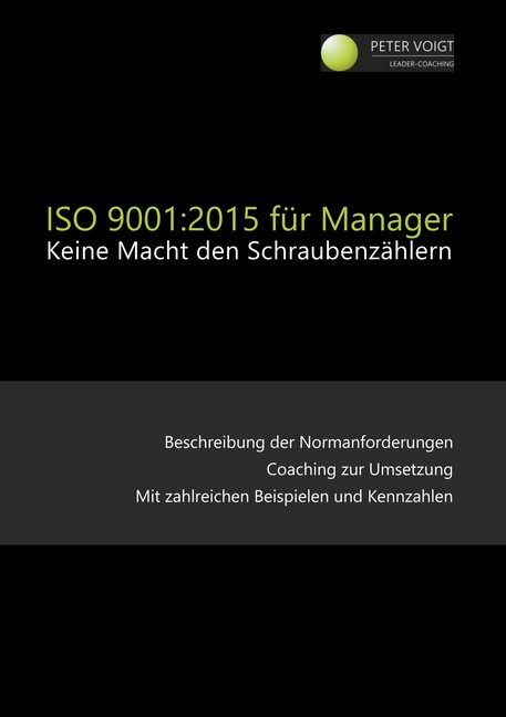 ISO 9001:2015 für Manager main product photo