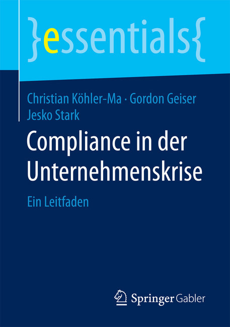 Compliance in der Unternehmenskrise main product photo