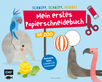 Mein erstes Papierschneidebuch - Im Zoo