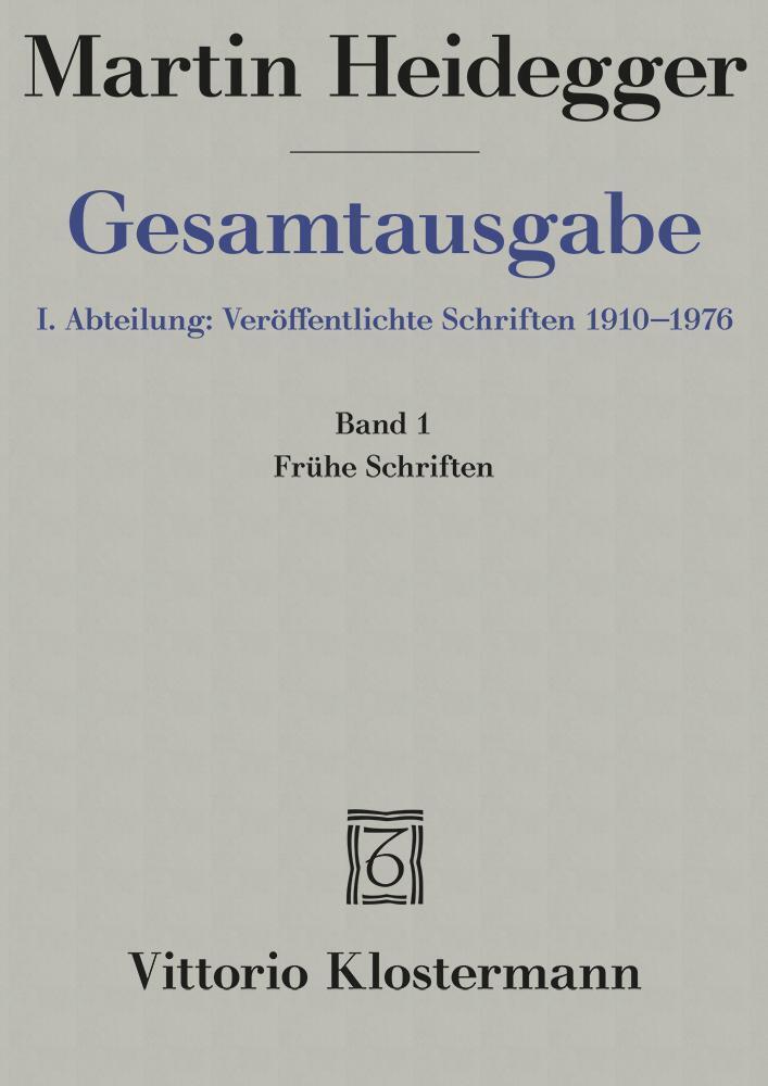 Frühe Schriften (1912-1916) main product photo