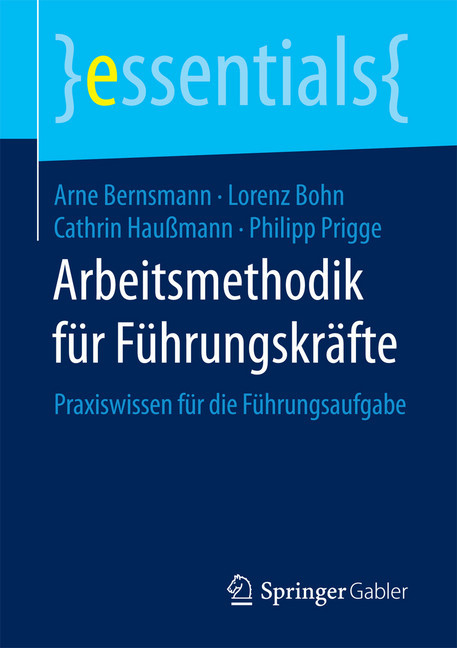 Arbeitsmethodik für Führungskräfte main product photo