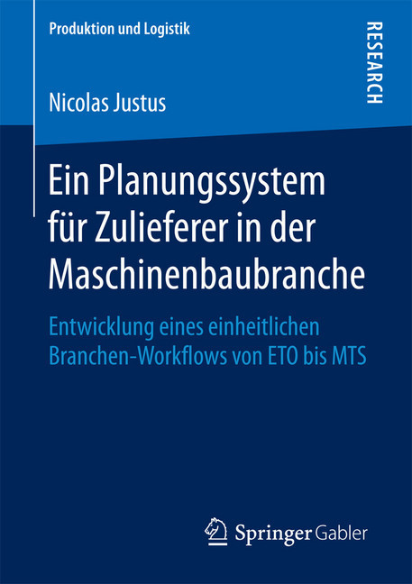 Ein Planungssystem für Zulieferer in der Maschinenbaubranche main product photo
