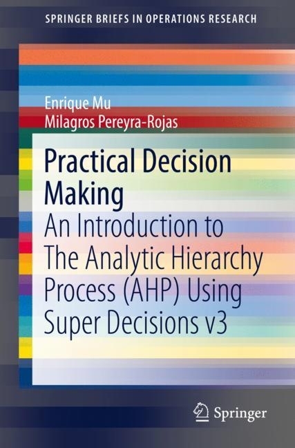 Practical Decision Making using Super Decisions v3 main product photo