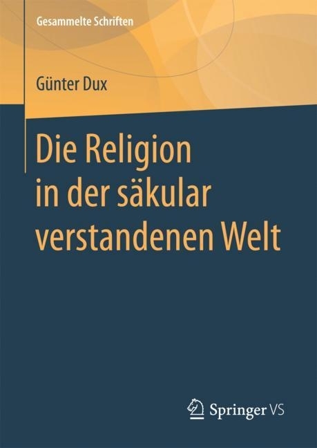 Die Religion in der säkular verstandenen Welt main product photo