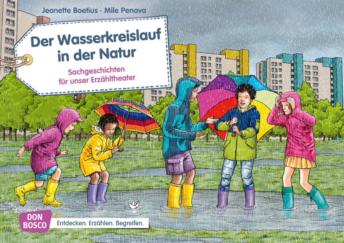 Der Wasserkreislauf in der Natur. Kamishibai Bildkartenset main product photo