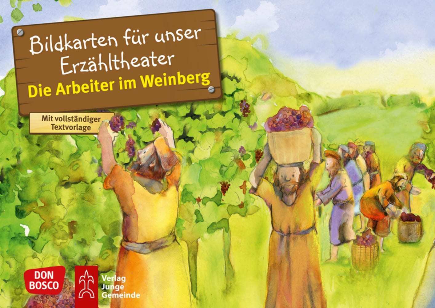 Die Arbeiter im Weinberg. Kamishibai Bildkartenset main product photo