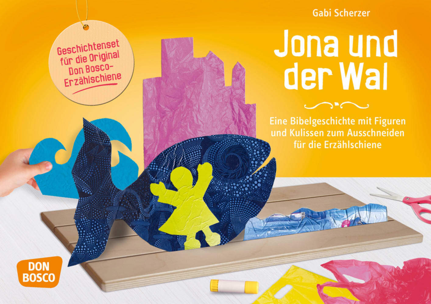 Jona und der Wal. Erzählschienen-Figurenset, m. 1 Beilage main product photo