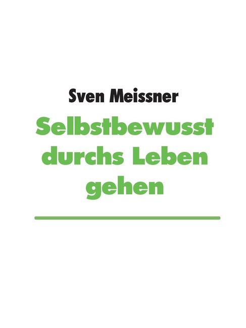 Selbstbewusst durchs Leben gehen main product photo