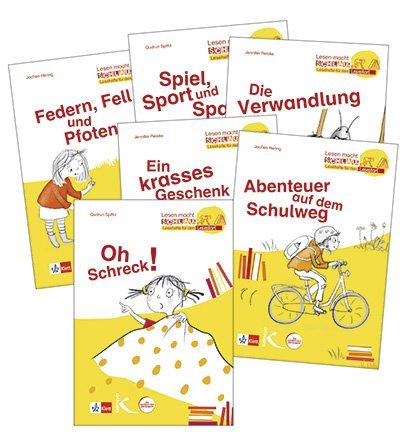 Lesen macht schlau! Paket 1, 6 Hefte main product photo
