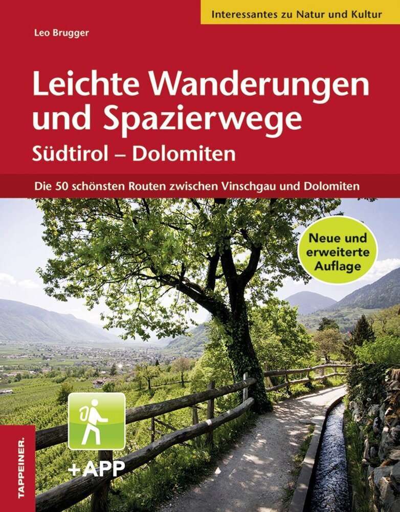 Leichte Wanderungen und Spazierwege Südtirol - Dolomiten, m. 1 Beilage main product photo