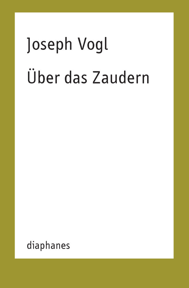 Über das Zaudern main product photo
