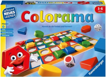 Ravensburger 24921 - Colorama - Zuordnungsspiel für die Kleinen - Spiel für Kinder ab 3 bis 6 Jahren, Spielend Neues Lernen für 1-6 Spieler