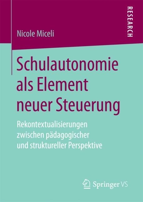 Schulautonomie als Element neuer Steuerung main product photo