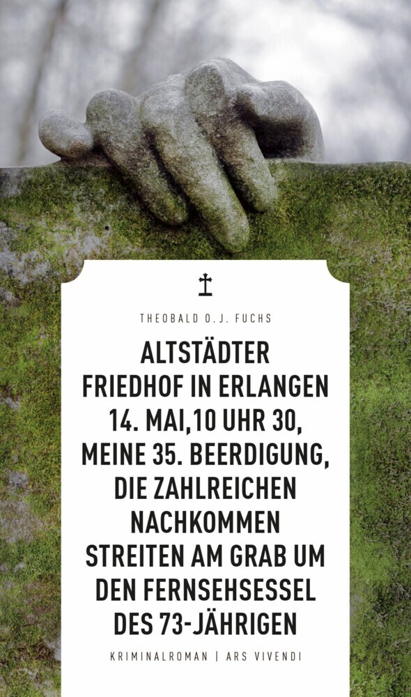 Altstädter Friedhof in Erlangen, 14. Mai, 10 Uhr 30, meine 35. Beerdigung, die zahlreichen Nachkommen streiten am Grab um den Fernsehsessel des 73-Jährigen main product photo