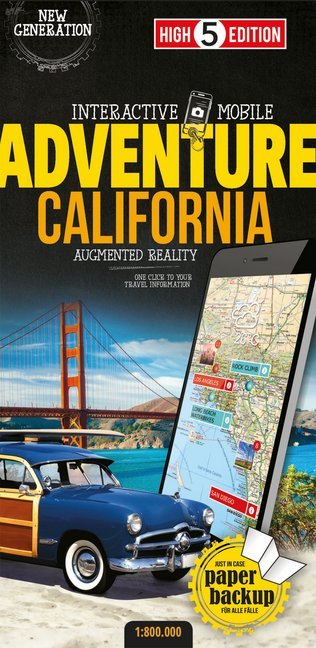 High 5 Edition Interactive Mobile ADVENTUREMAP Kalifornien main product photo