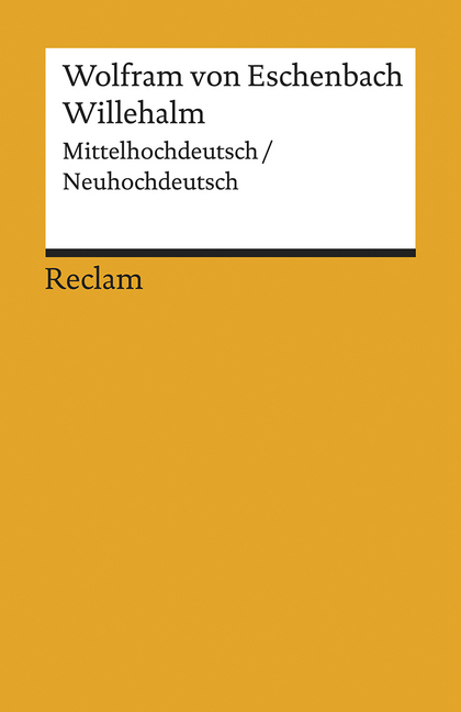 Willehalm. Mittelhochdeutsch/Neuhochdeutsch main product photo