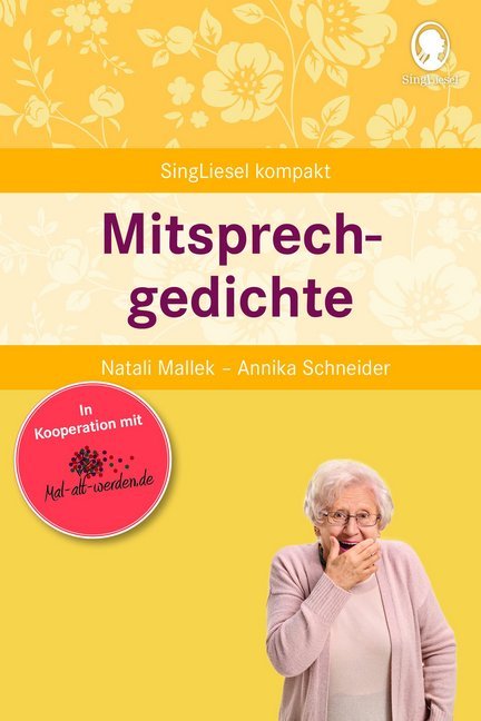 Mitsprechgedichte. Gedächtnistraining und Beschäftigungen für Senioren. Auch mit Demenz. main product photo