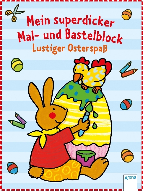 Mein superdicker Mal- und Bastelblock. Lustiger Osterspaß main product photo