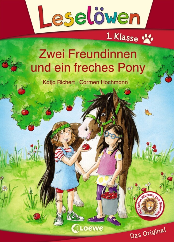 Leselöwen 1. Klasse - Zwei Freundinnen und ein freches Pony main product photo