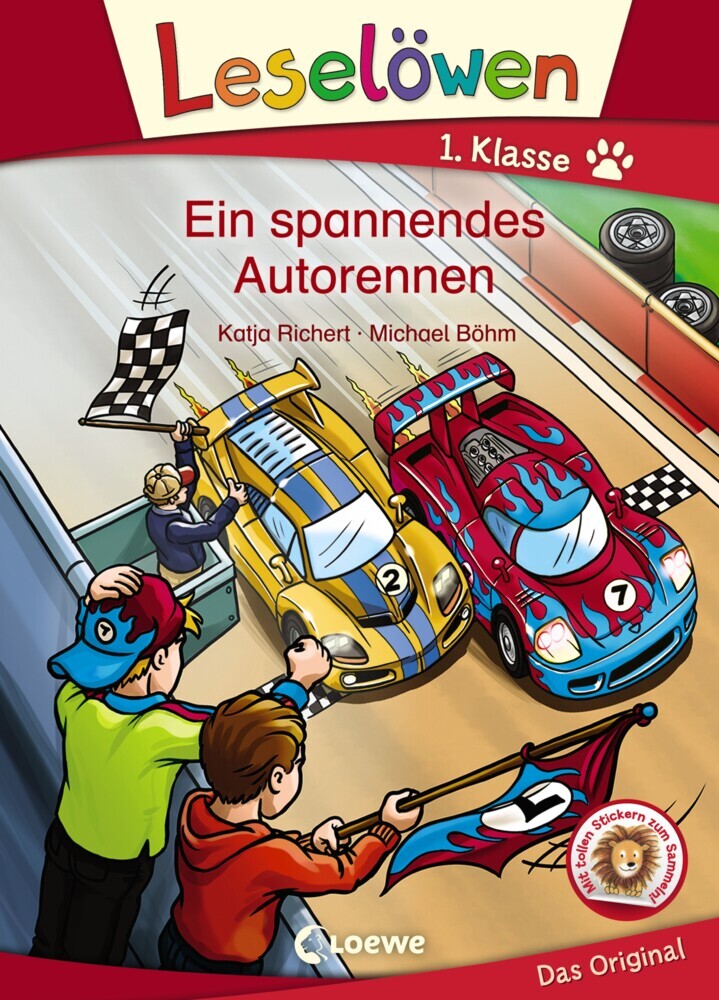 Leselöwen 1. Klasse - Ein spannendes Autorennen main product photo