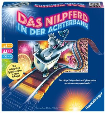 Das Nilpferd in der Achterbahn - Gesellschaftsspiel & Bret...