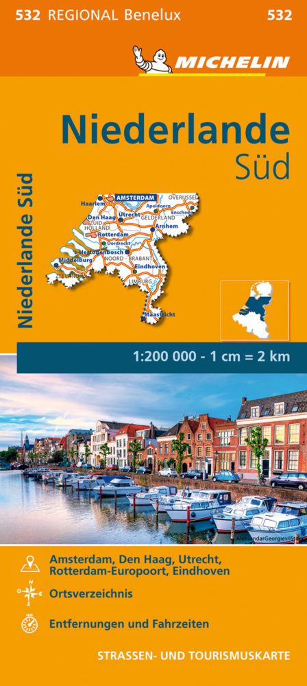 Michelin Karte Niederlande Süd main product photo