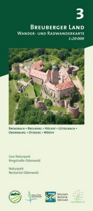 Odenwald Freizeitkarte Breuberger Land
