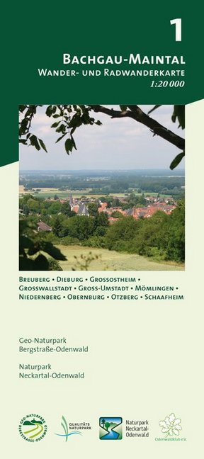 Odenwald Freizeitkarte Bachgau-Maintal main product photo