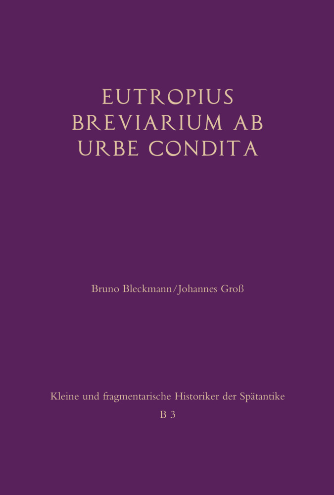 Eutropius: Breviarium ab urbe condita main product photo