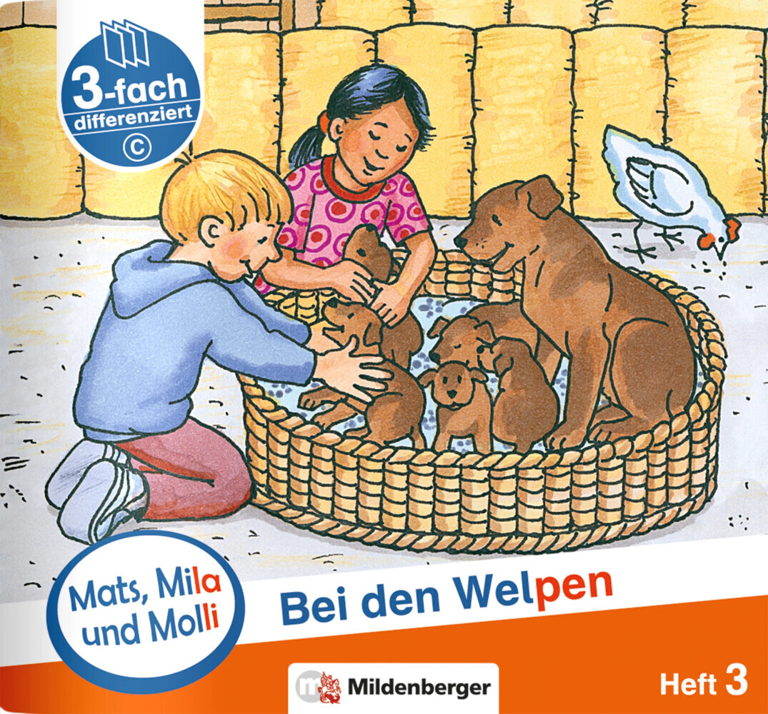 Mats, Mila und Molly - Bei den Welpen - Schwierigkeitsstufe C. H.3 main product photo