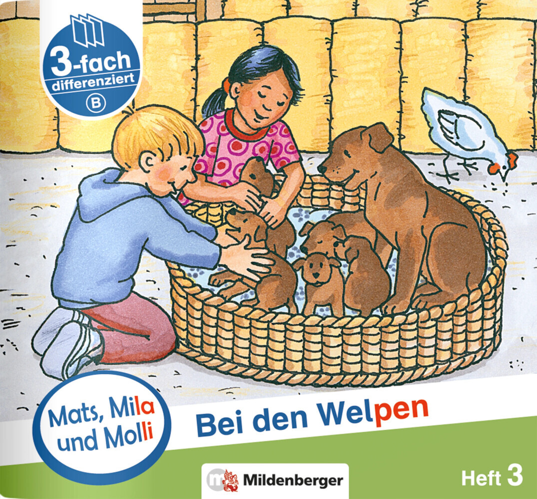 Mats, Mila und Molly - Bei den Welpen - Schwierigkeitsstufe B. H.3 main product photo