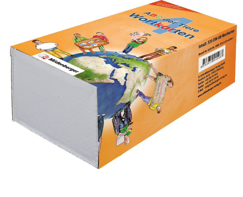 ABC der Tiere 4 - 4. Schuljahr, Wortkarten in 5-Fächer-Lernbox main product photo