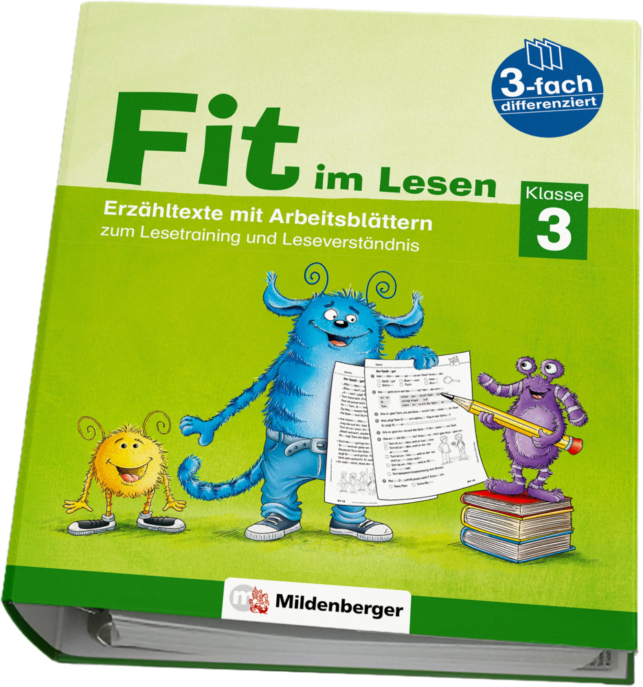 Fit im Lesen - Erzähltexte, Klasse 3 main product photo