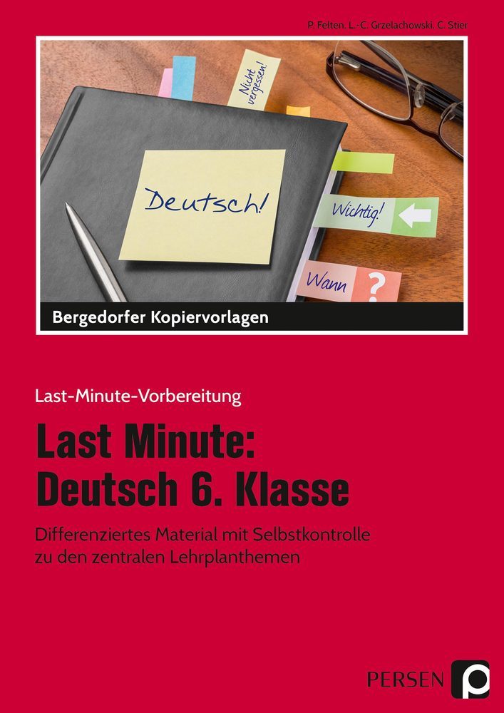 Last Minute: Deutsch 6. Klasse main product photo