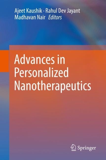 Advances in Personalized Nanotherapeutics main product photo