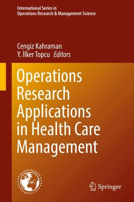 Operations Research Applications in Health Care Management main product photo