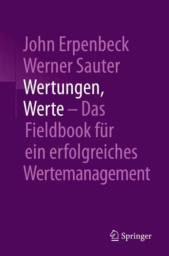 Wertungen, Werte - Das Fieldbook für ein erfolgreiches Wertemanagement main product photo