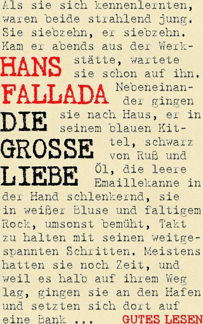 Die große Liebe main product photo