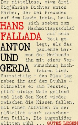 Anton und Gerda