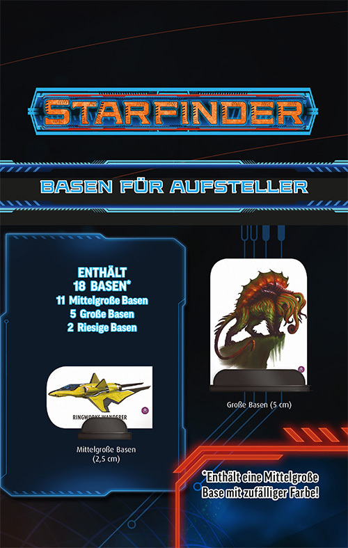 Starfinder / Pathfinder Basen für Aufsteller main product photo