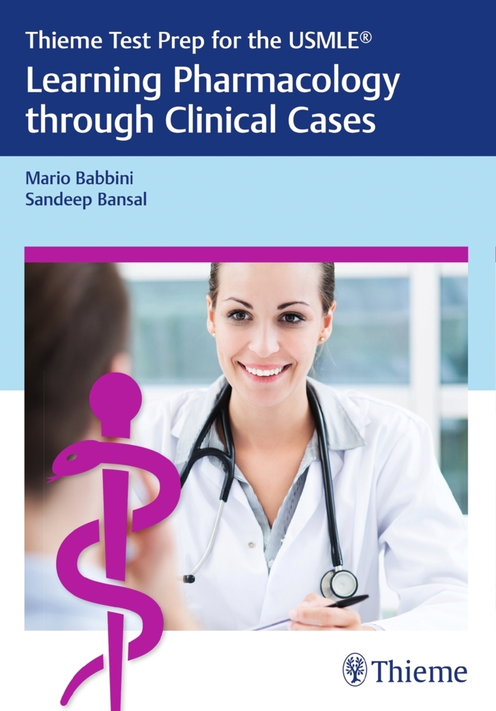 Thieme Test Prep for the USMLE®: Learning Pharmacology through Clinical Cases main product photo