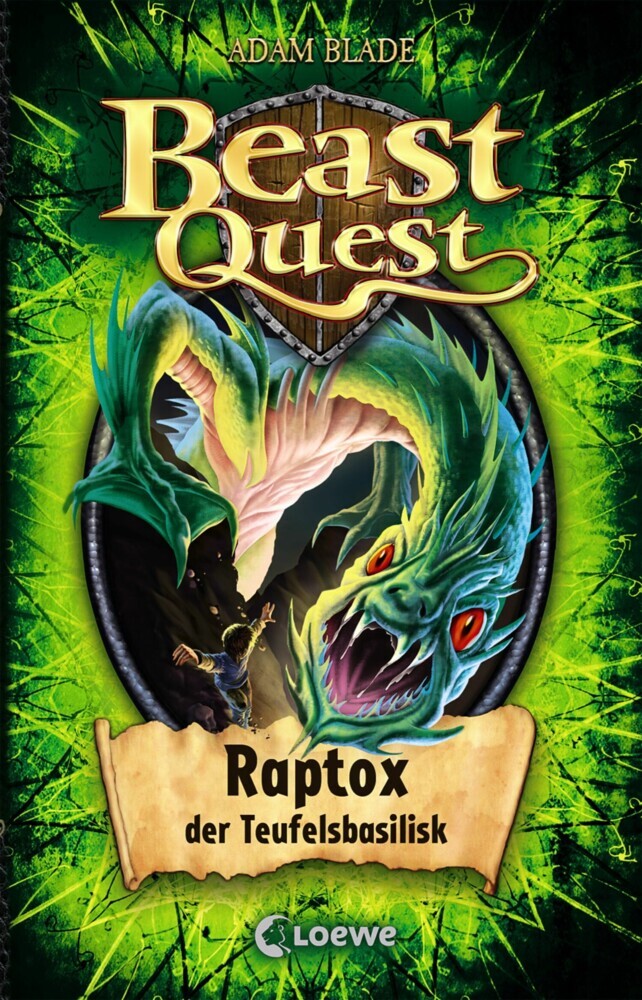 Beast Quest (Band 39) - Raptox, der Teufelsbasilisk main product photo